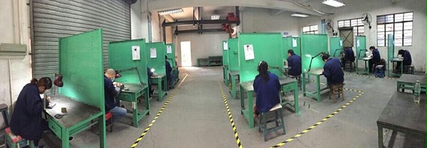 贵华模具省模车间